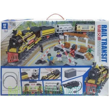 Конструктор Jisi Bricks QL0313 Грузовой поезд картинка 2